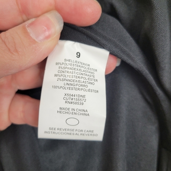 NWT Speechless Juniors Corset Strapless Gown in Black Size 9 - Picture 11 of 11